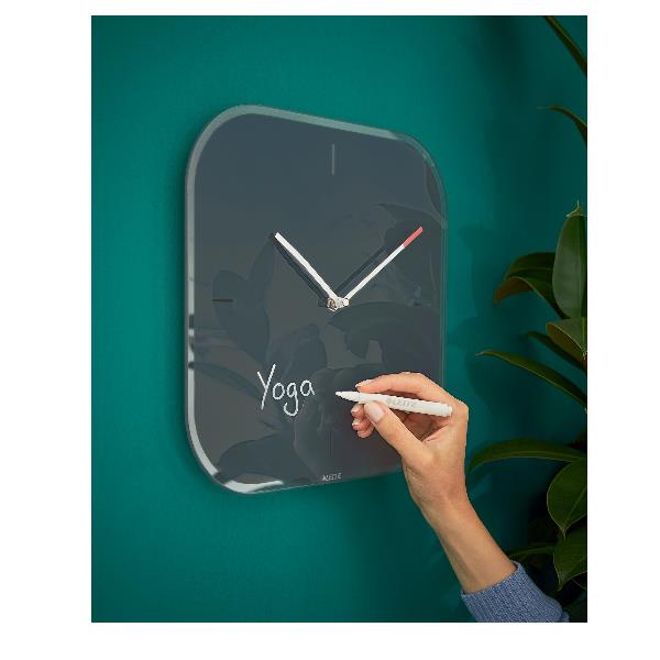 Leitz COSY OROLOG. DA PARETE IN VETRO GRI